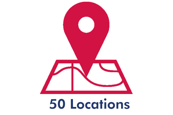 50 Locations