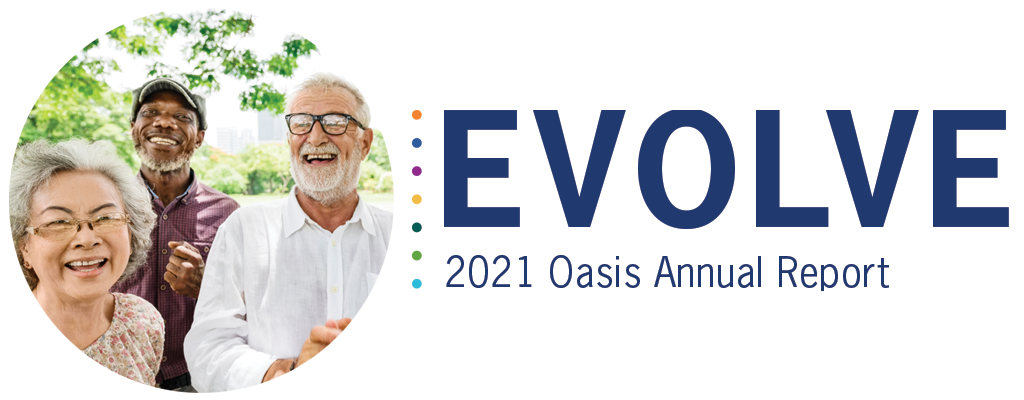 Banner 2021 Oasis Annual Report Header